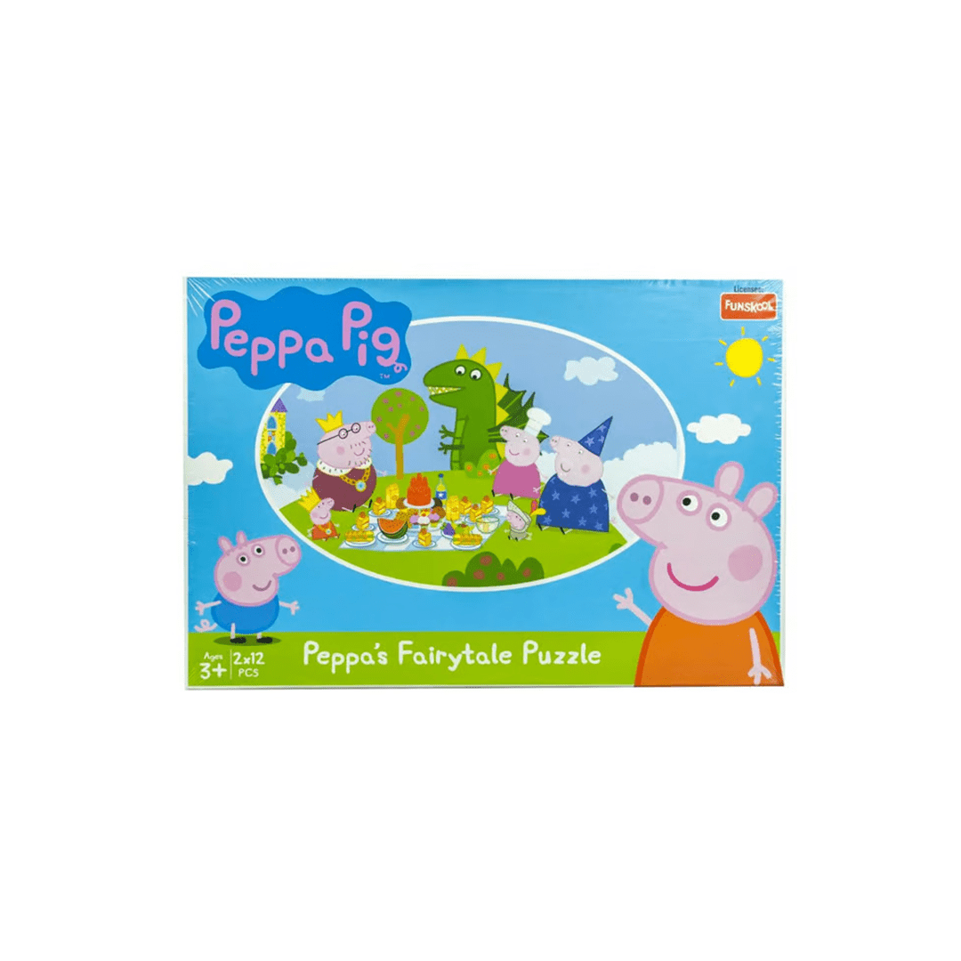 Funskool Toys Funskool Peppa's Fairytale Puzzle (3 Years+)
