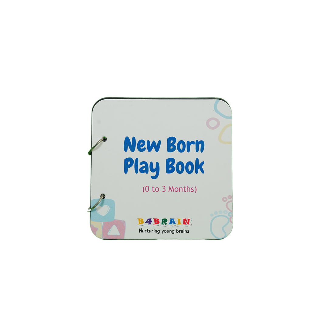B4brain Books B4brain Newborn Baby Book ( 0-4 months)