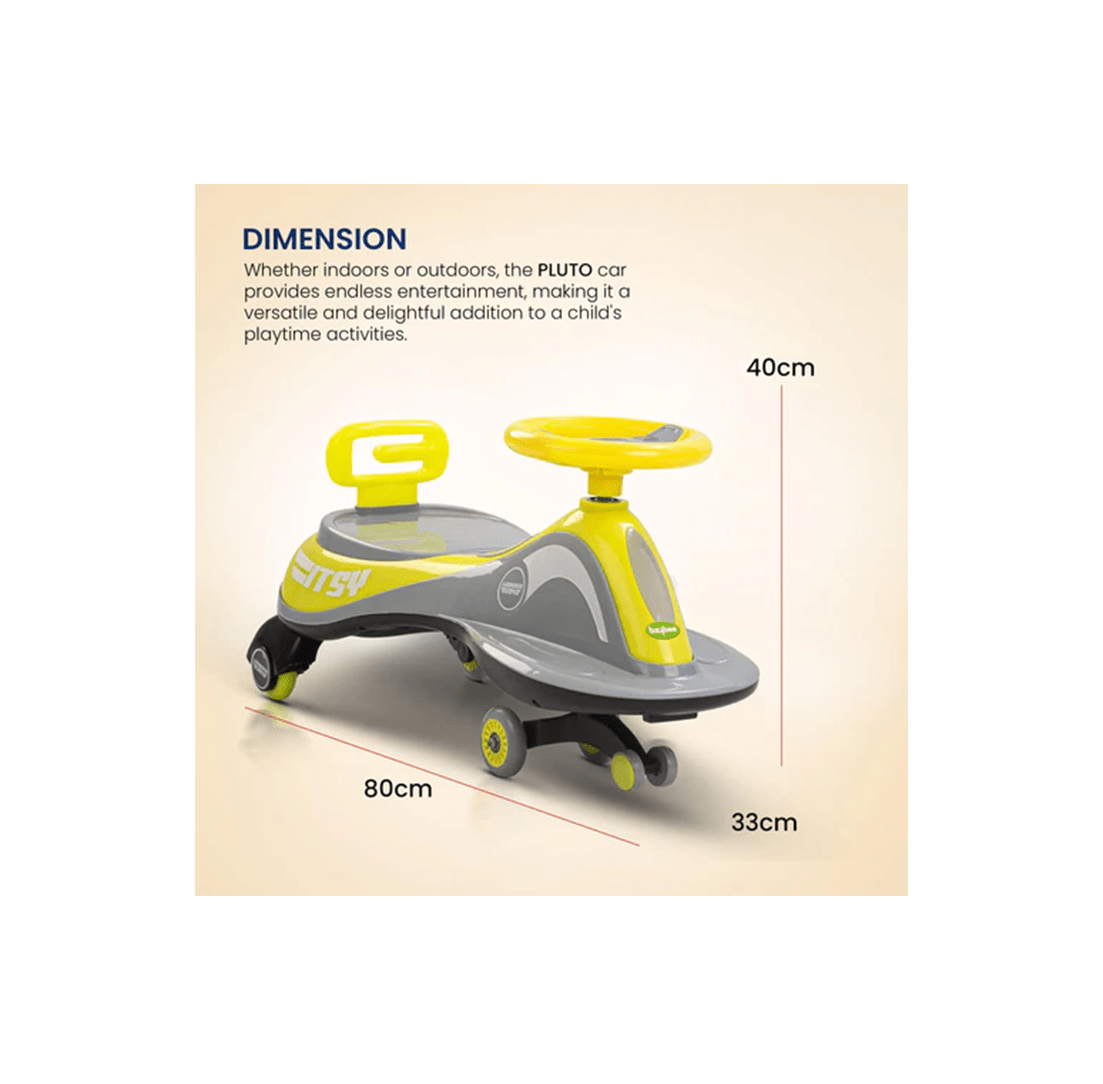 Baybee Ride-ons Baybee Pluto Kids Magic Swing Cars for Kids, Twister Ride on Toy For Kids (3-8 Years)