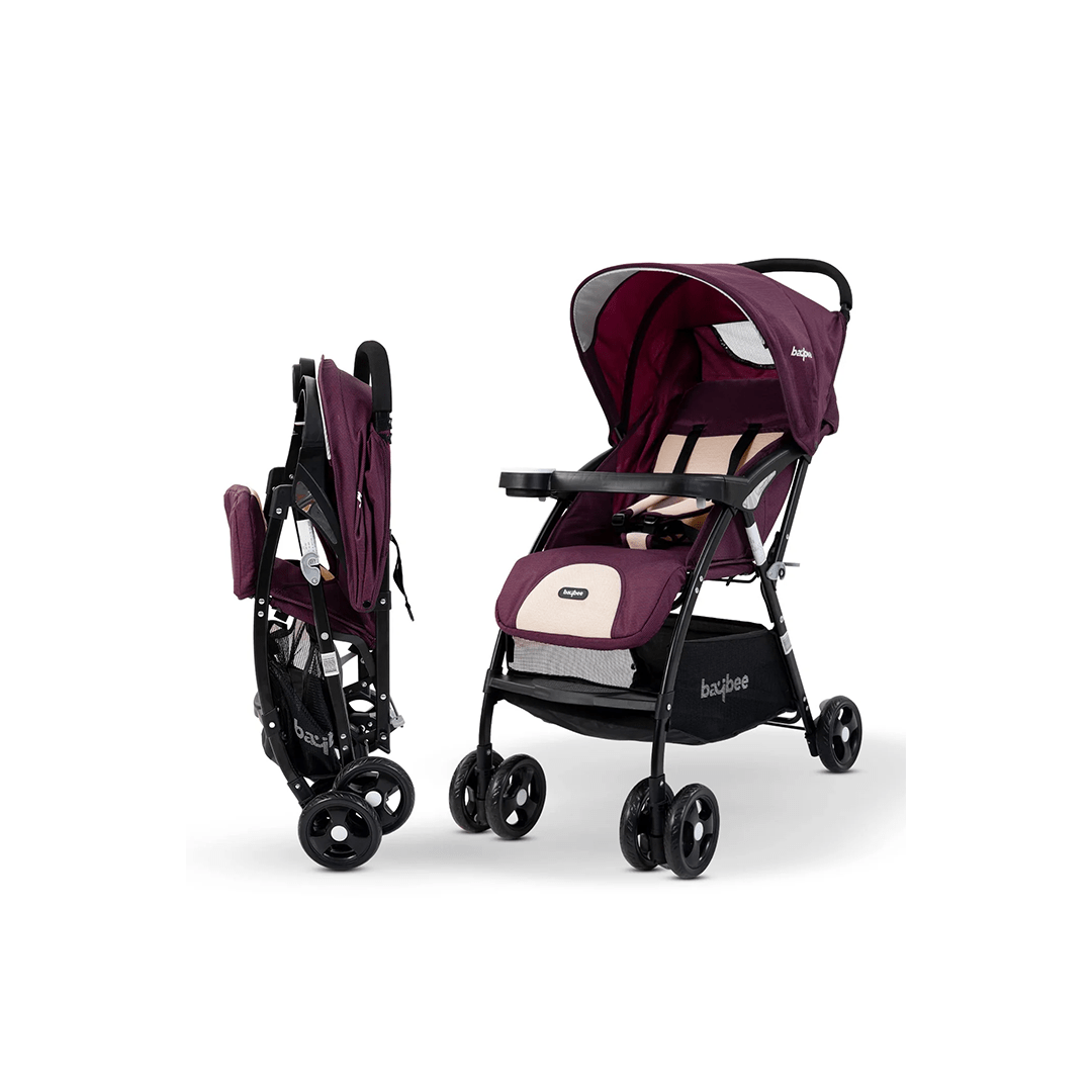 Baybee Other Gears Baybee Portable Infant Baby Stroller for Babies with 3-Position Adjustable Seat & Canopy