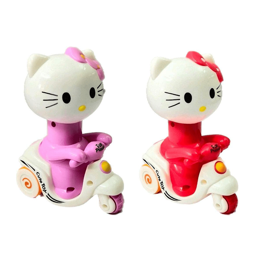 Baan Toys Toys Baan Toys Press and Go Kitty Animal Vehicle Toy Baby and Toddlers (1 Years+)