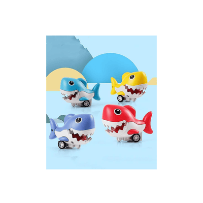 Baan Toys Toys Baan Toys Press and Go Shark Animal Vehicle Toy Baby and Toddlers (1 Years+)