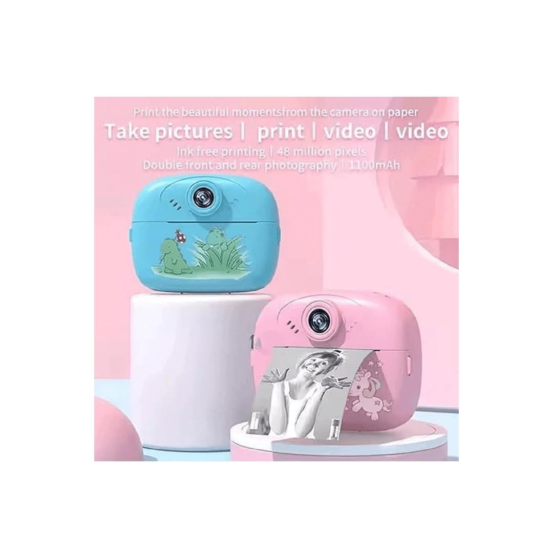Burani Toys Toys Burani Toys Instant Digital Printer Camera For Kids (4 Years+)