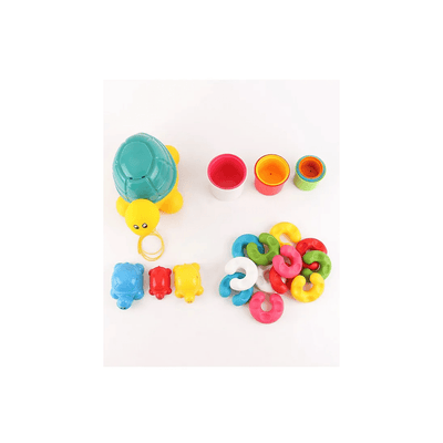 Funskool Toys Funskool Giggles Pull Stack N Link Toy Set (18 Months+)