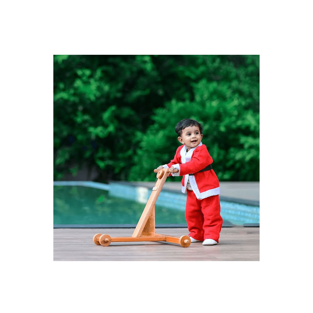 B4brain Toys B4brain traditional scientific wooden push Walker Toys for kids ( 9 month - 2 Years )