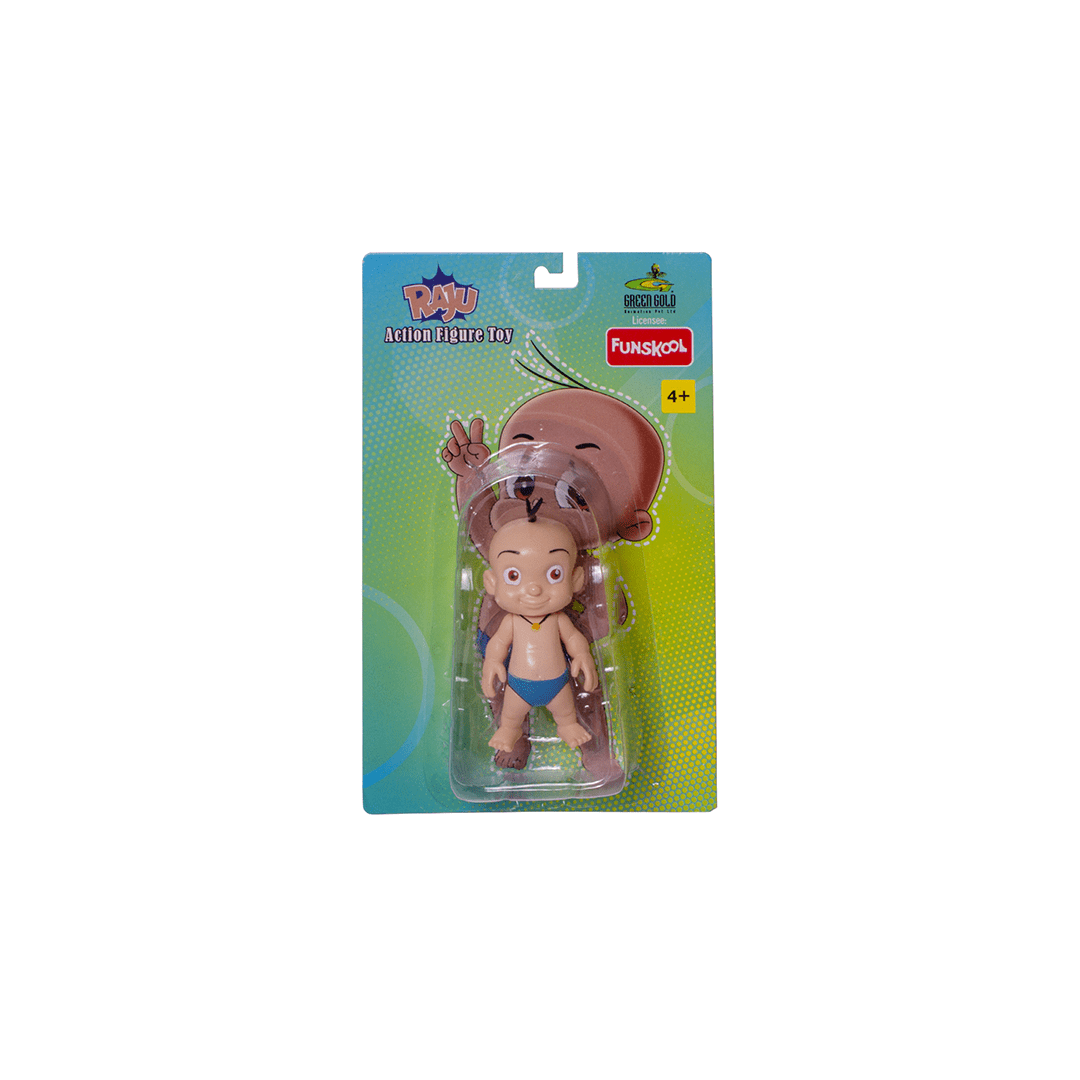 Funskool Toys Funskool Chhota Bheem Raju Action Figure (4 Years+)