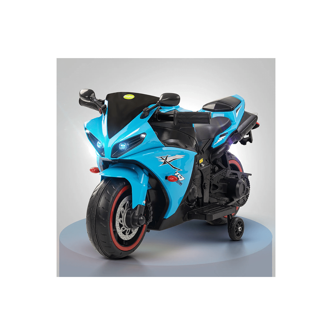 Baybee Ride-ons Baybee R7 Rechargeable Battery Operated Bike for Kids, Ride on Toy Baby Bike with Music & LED Light