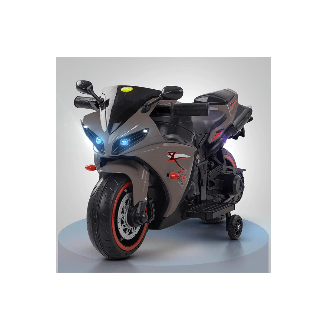 Baybee Ride-ons Baybee R7 Rechargeable Battery Operated Bike for Kids, Ride on Toy Baby Bike with Music & LED Light