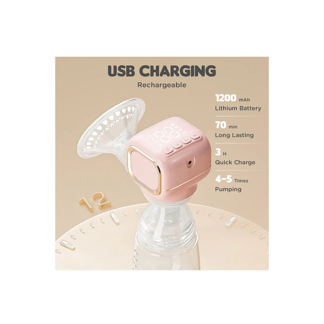 R for Rabbit Maternity Products R for Rabbit First Feed Pure Electric Breast Pump 9 Level Of Massage & Suction Mode