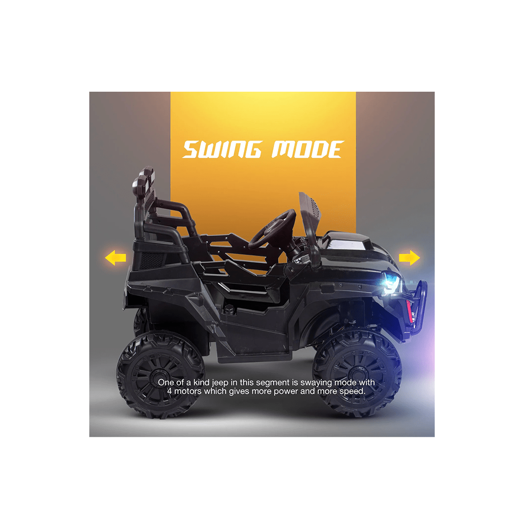 Baybee Ride-ons Baybee Roger Kids Painted Battery Operated Jeep for Kids