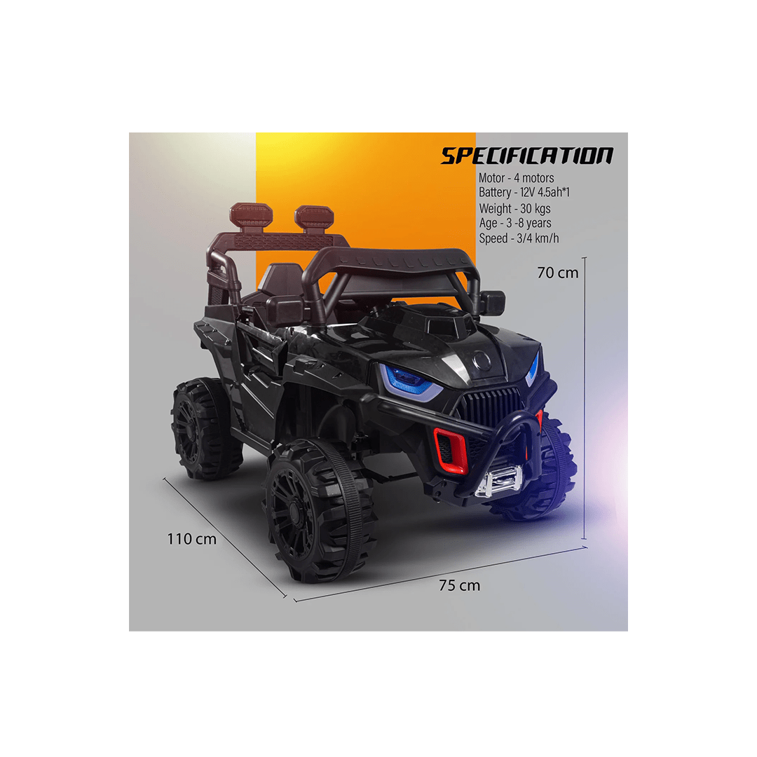 Baybee Ride-ons Baybee Roger Kids Painted Battery Operated Jeep for Kids