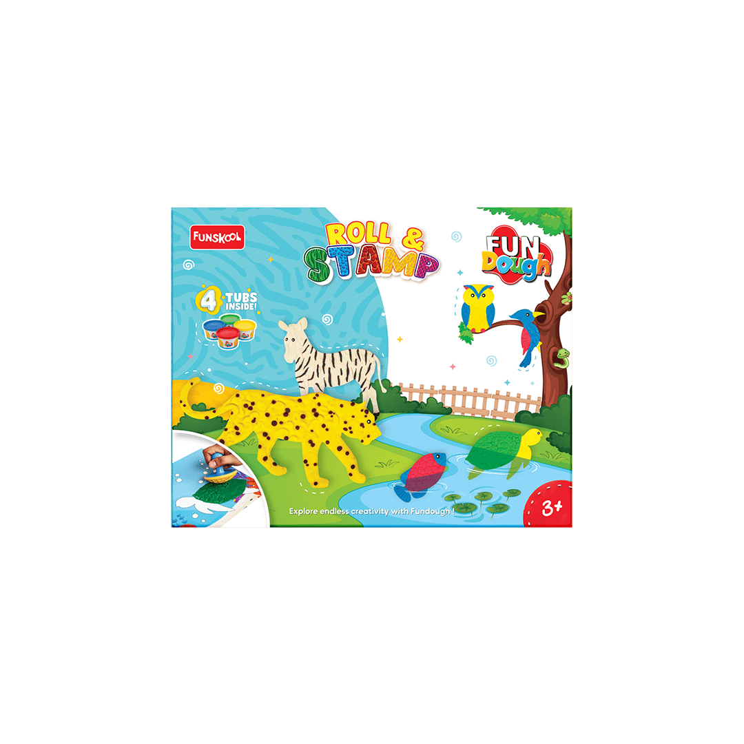 Funskool Craft Kit Funskool Fundough Roll & Stamp (3 Years+)