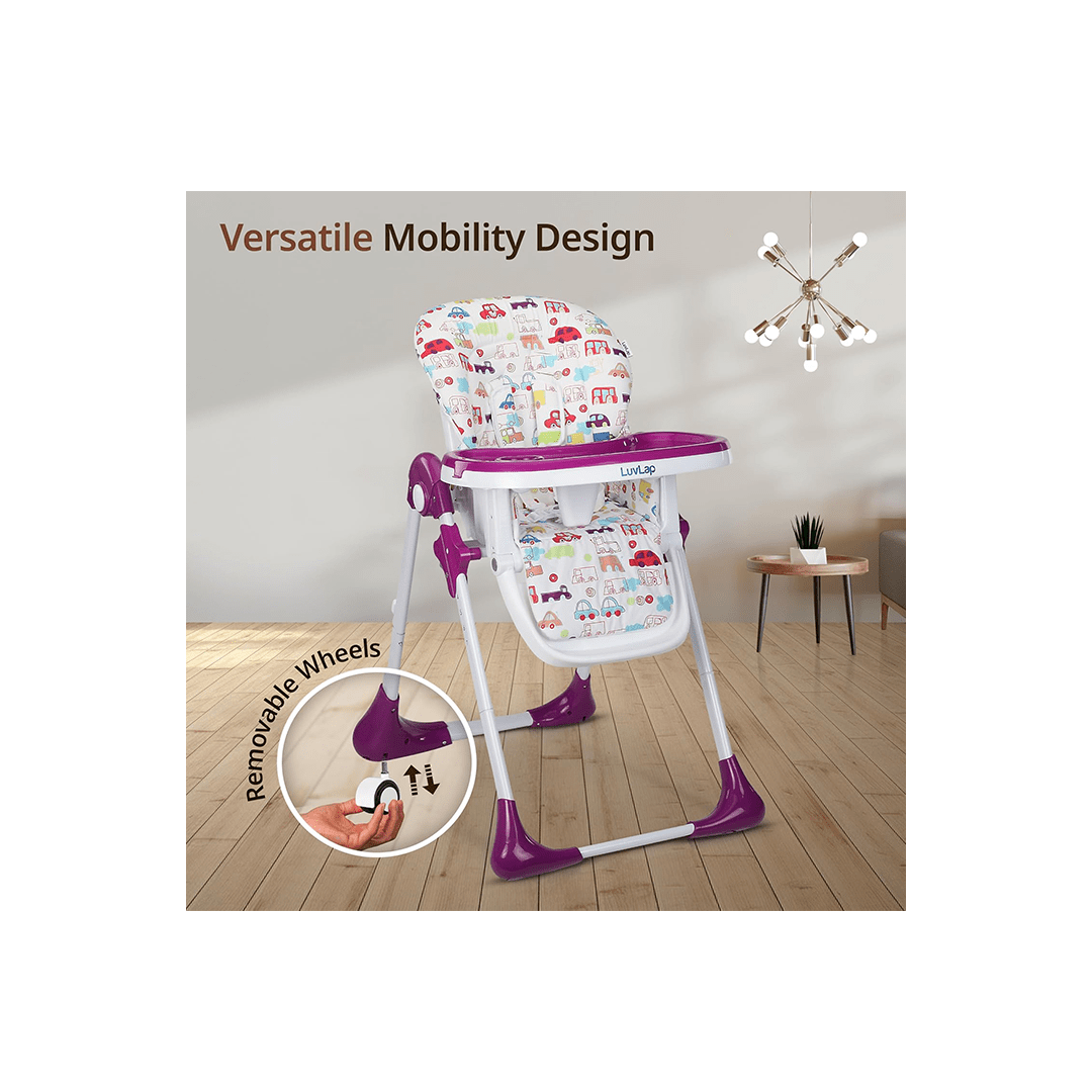 LuvLap Room Decors LuvLap Royal High Chair With Adjustable Food Tray for Baby