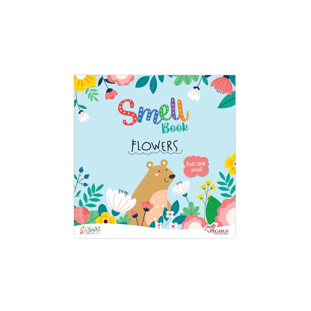 Pegasus Books Pegasus Rub and Smell Board Book – Flowers (1 Year+)