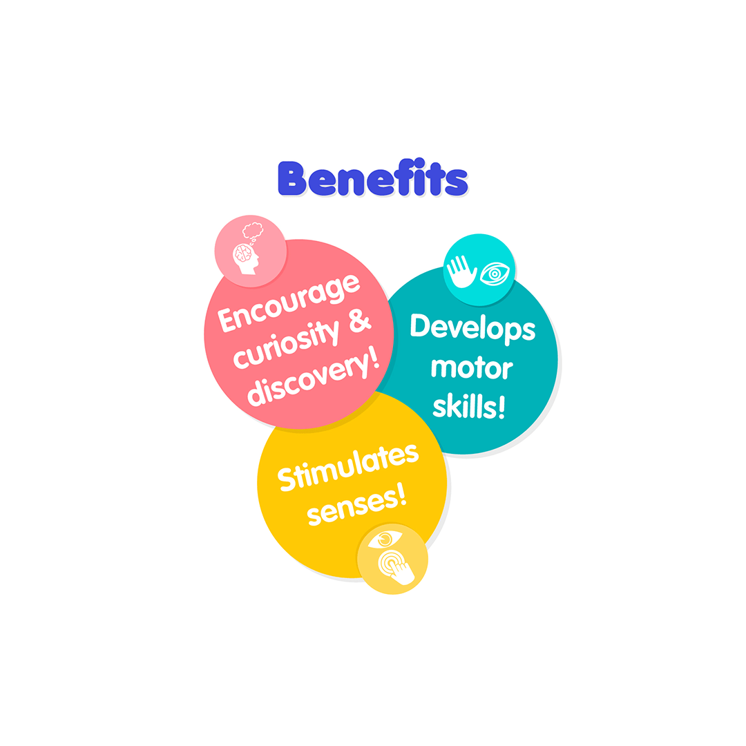 Funskool Toys Funskool Giggles - Safari Stack N Nest Barrels, Multi-colour Stacking Barrels with Animal Faces, Helps to Sort, Stack and Nest, 12 months & above, Infant and Pre School Toys