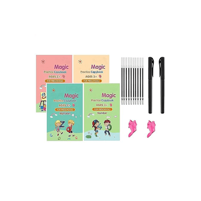 Baan Toys Books Baan Toys Sank Magic Practice Copybook-English (3 Years+)