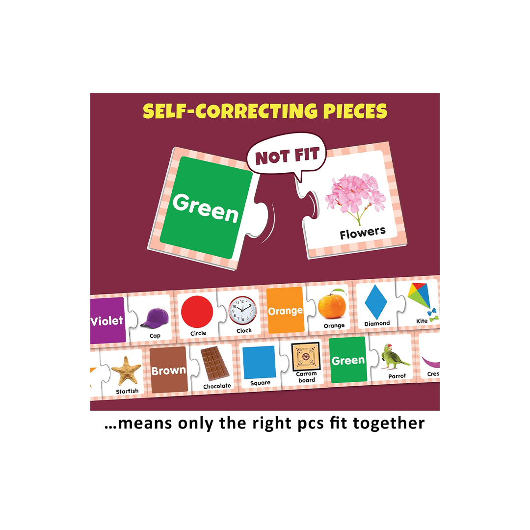 Little Berry Toys Little Berry Shapes & Colours Early Learning Puzzle for Kids (3-7 Years)