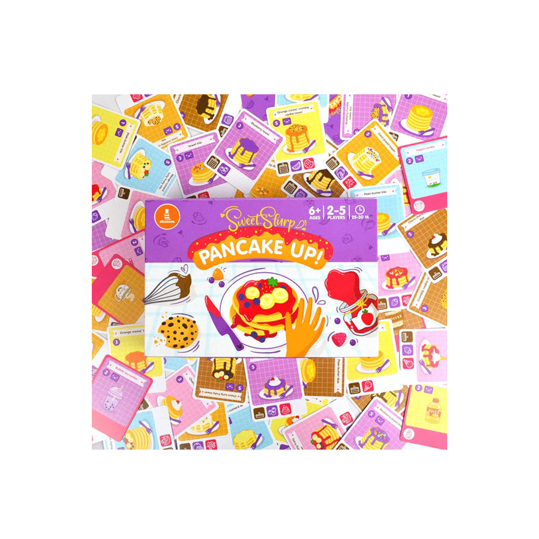 Shumee Toys Shumee Sweet-slurrp Pancake Up - Fun Family Board Game - 6 Years+