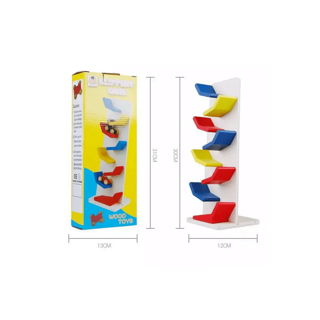 Extrokids Toys Extrokids Wooden Sliding Car (1 Year+)