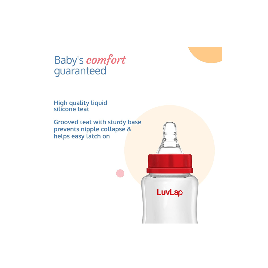 LuvLap Other Gears LuvLap Baby Essential Slim Neck Feeding Bottle For Kids
