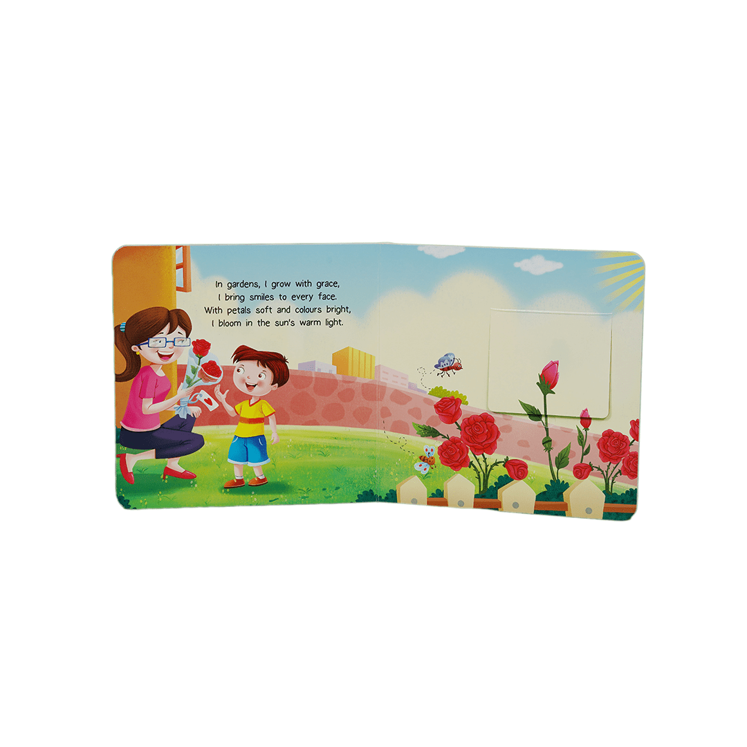 Pegasus Books Pegasus Rub and Smell Board Book – Flowers (1 Year+)