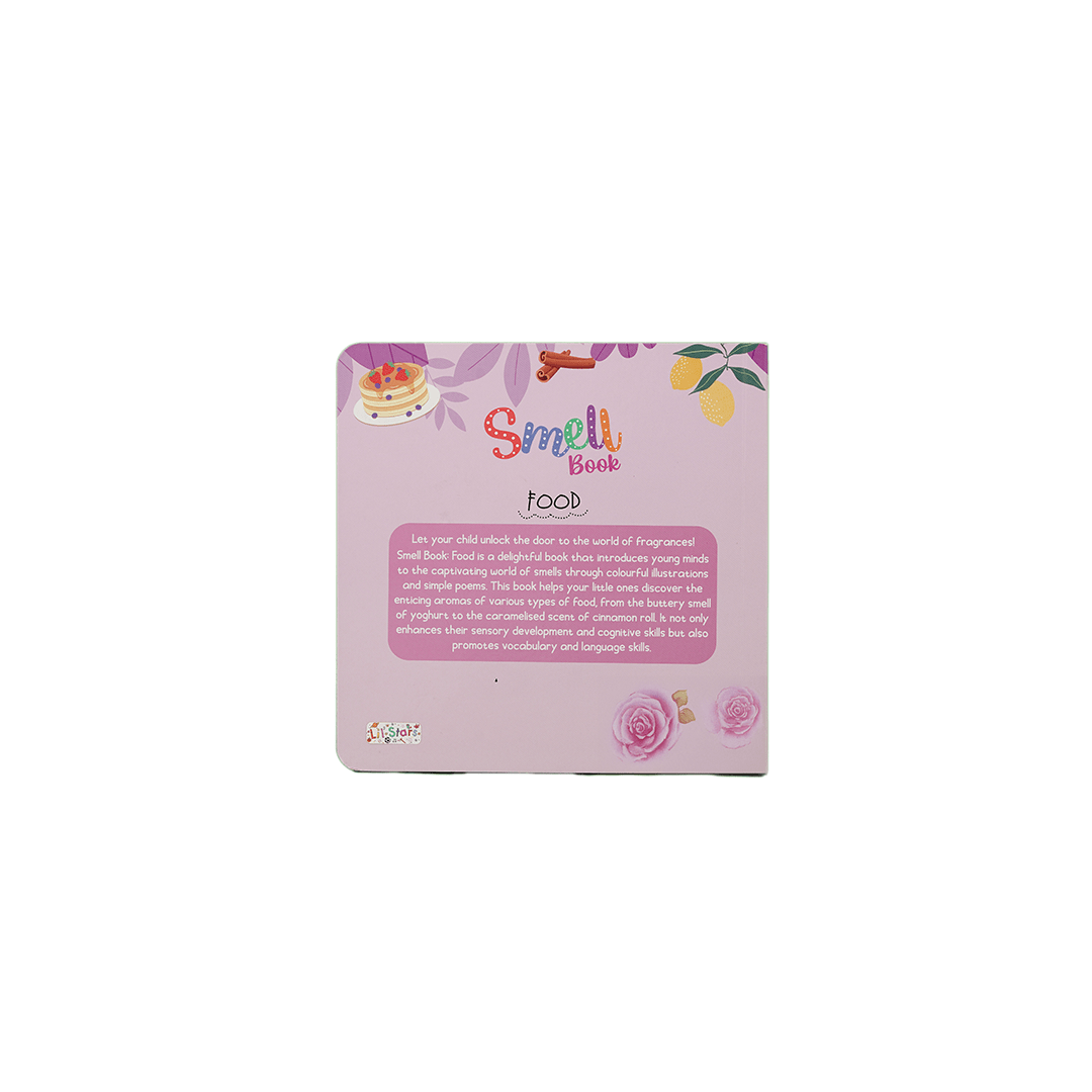 Pegasus Books Pegasus Rub and Smell Board Book – Food (1 Year+)