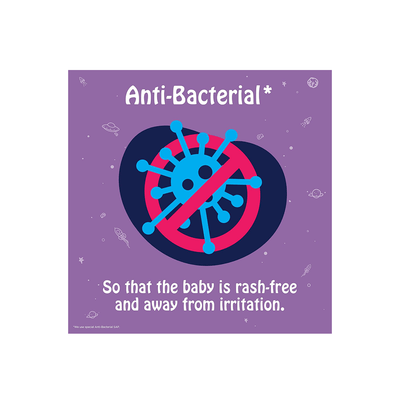 Snuggy Baby Care Snuggy Baby Diaper Pants Large 5, 9-13 kgs, Rapid Absorption, Anti - Bacterial