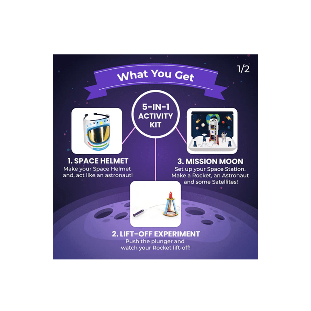 Smartivity Toys Smartivity Space Explorer | DIY Activity Kit( 4 Years+ )