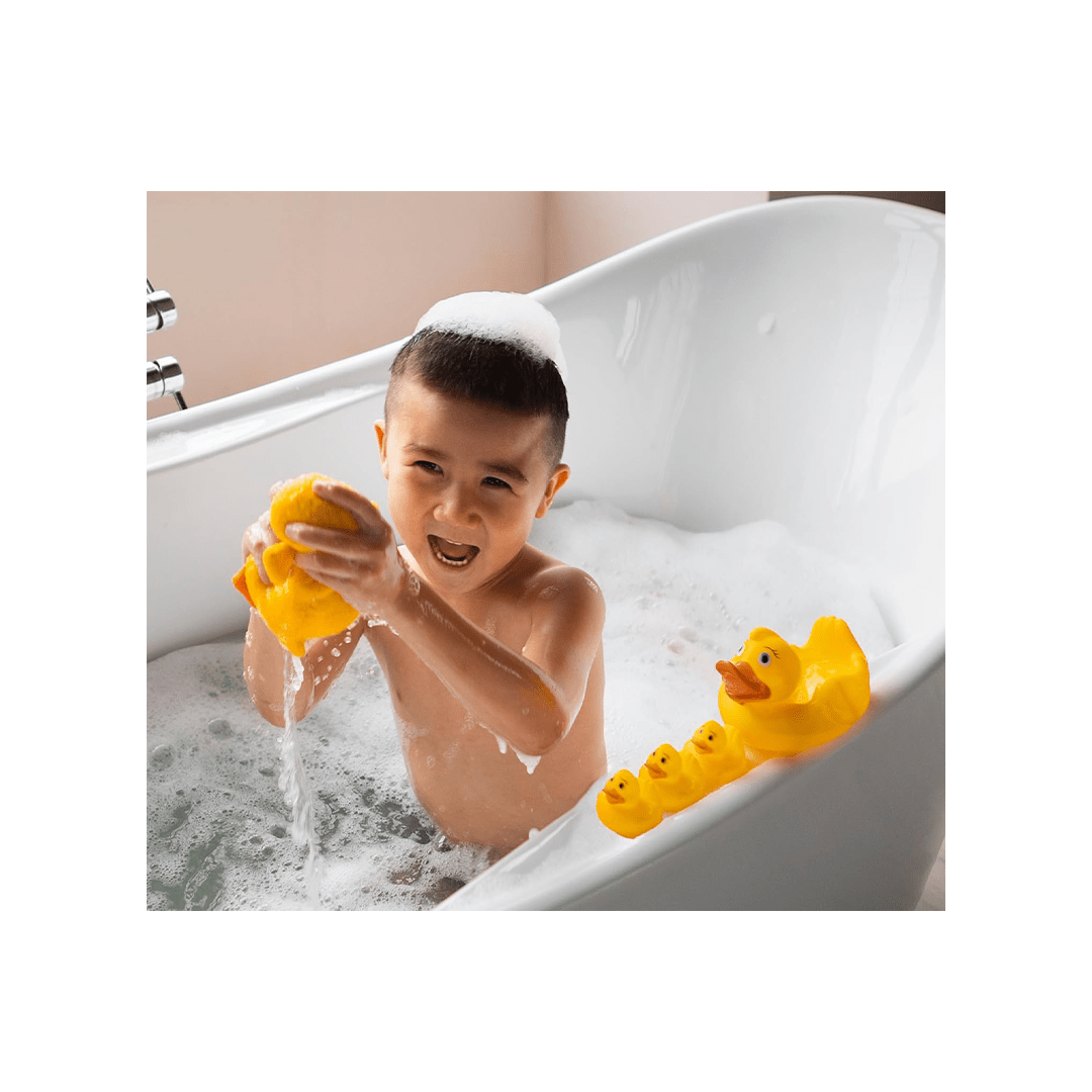Baan Toys Toys Baan Toys 4 Pcs Squeaky Rubber Duck Family Toy Set for Baby and Toddlers (3 Months+)