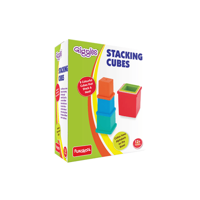 Funskool Toys Funskool Giggles Stacking Cubes (12 Months+)
