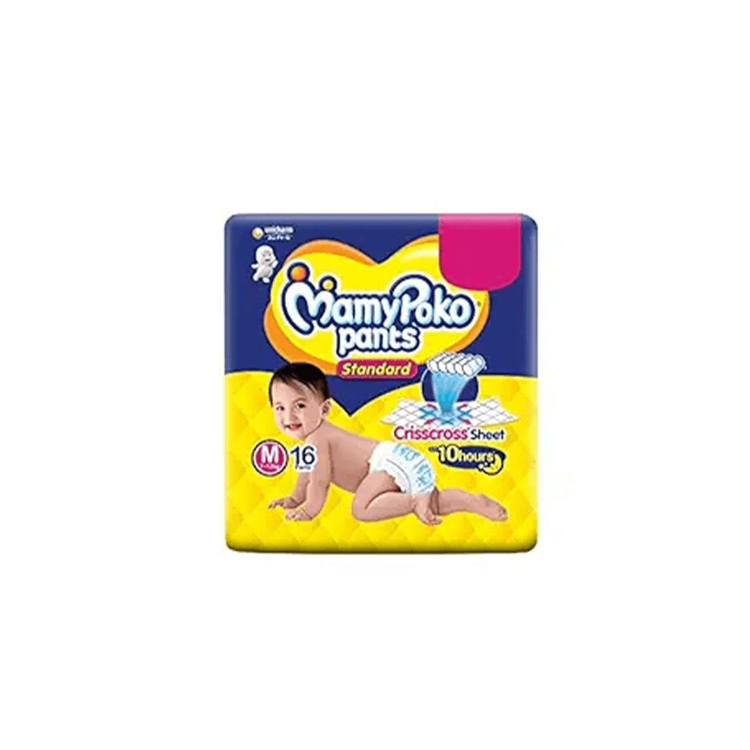 MamyPoko Pants Baby Care MamyPoko Pants Standard Baby Diapers, Medium (M) 7-12kg
