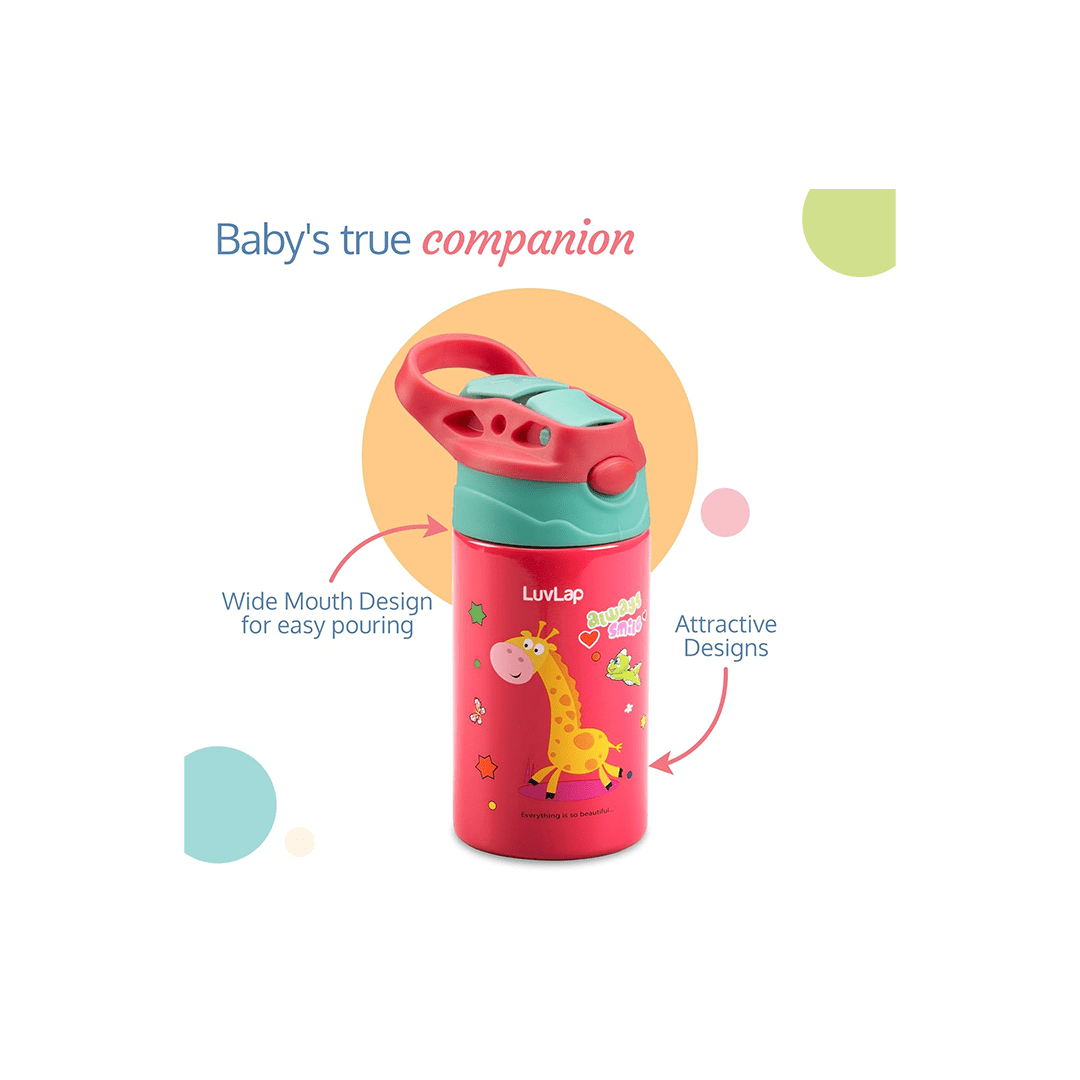 LuvLap Feeding Products LuvLap Premium Stainless Steel Spout Sipper Made of Steel - 280 ml