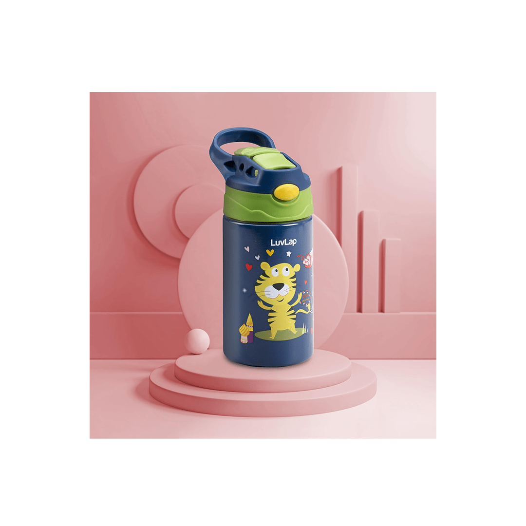 LuvLap Feeding Products LuvLap Premium Stainless Steel Spout Sipper Made of Steel - 280 ml