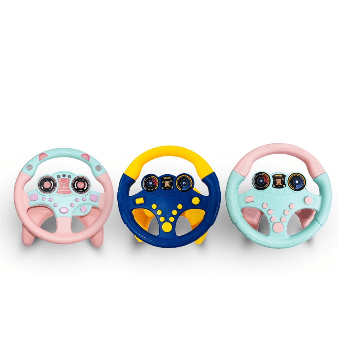 Baan Toys Toys Baan Toys Little Driver Steering Wheel Toy With Music & Light For Kids (3 Years+)