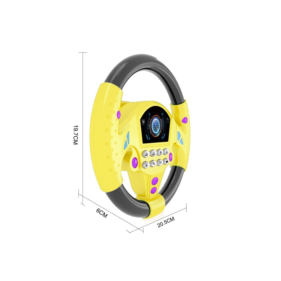 Baan Toys Toys Baan Toys Children Driving Steering Wheel, Sound Simulation Driving Car Toy For Kids (3 Years+)