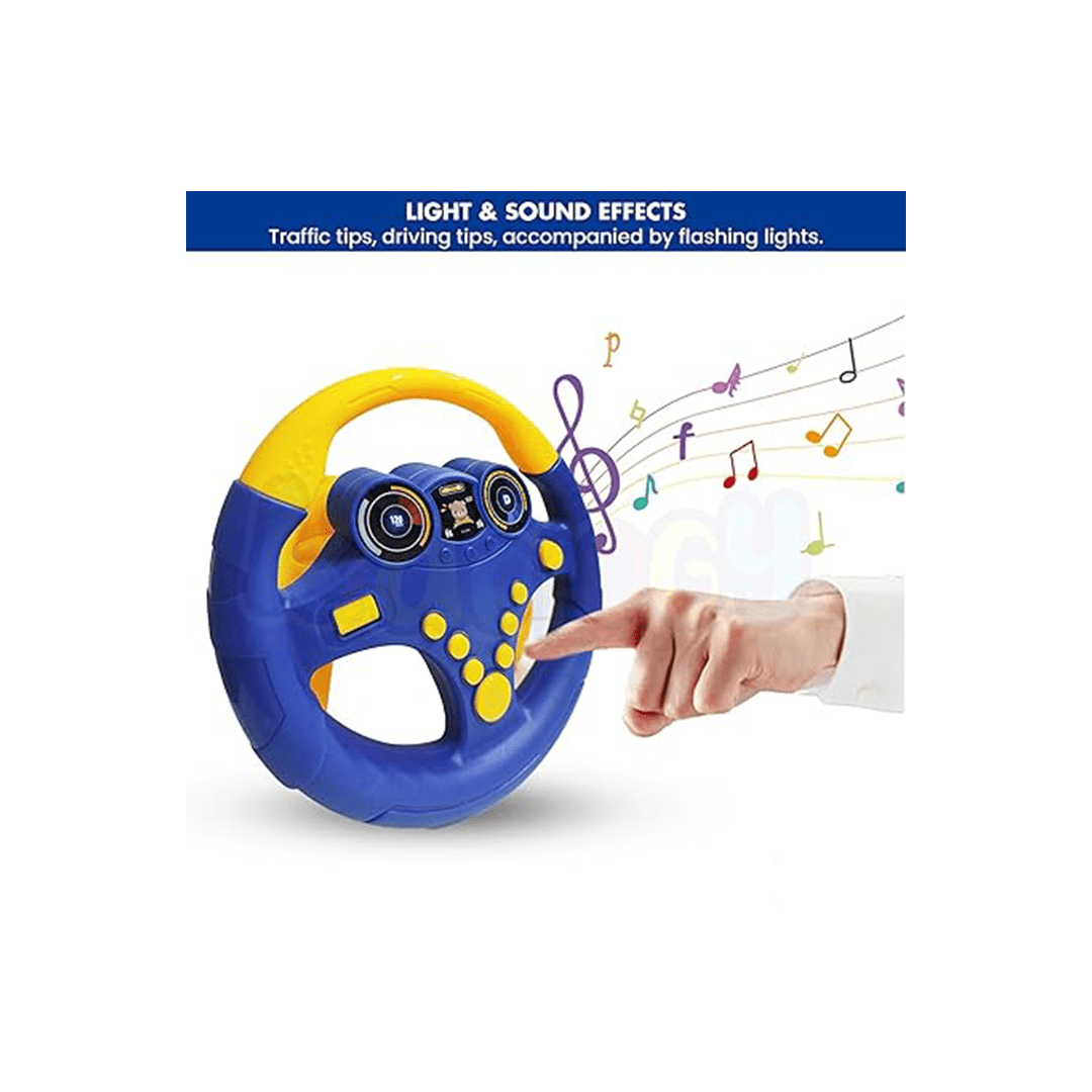 Baan Toys Toys Baan Toys Little Driver Steering Wheel Toy With Music & Light For Kids (3 Years+)