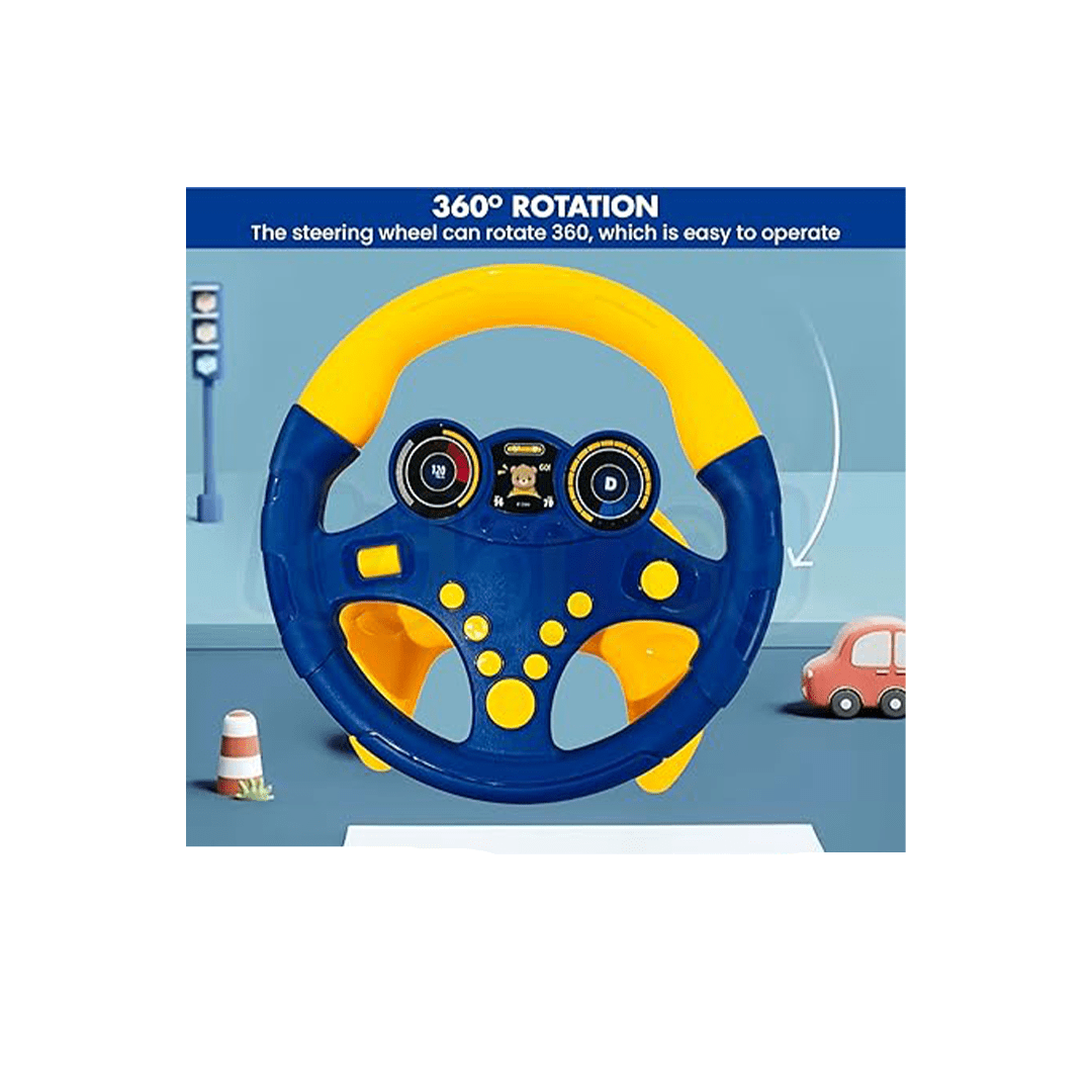 Baan Toys Toys Baan Toys Little Driver Steering Wheel Toy With Music & Light For Kids (3 Years+)