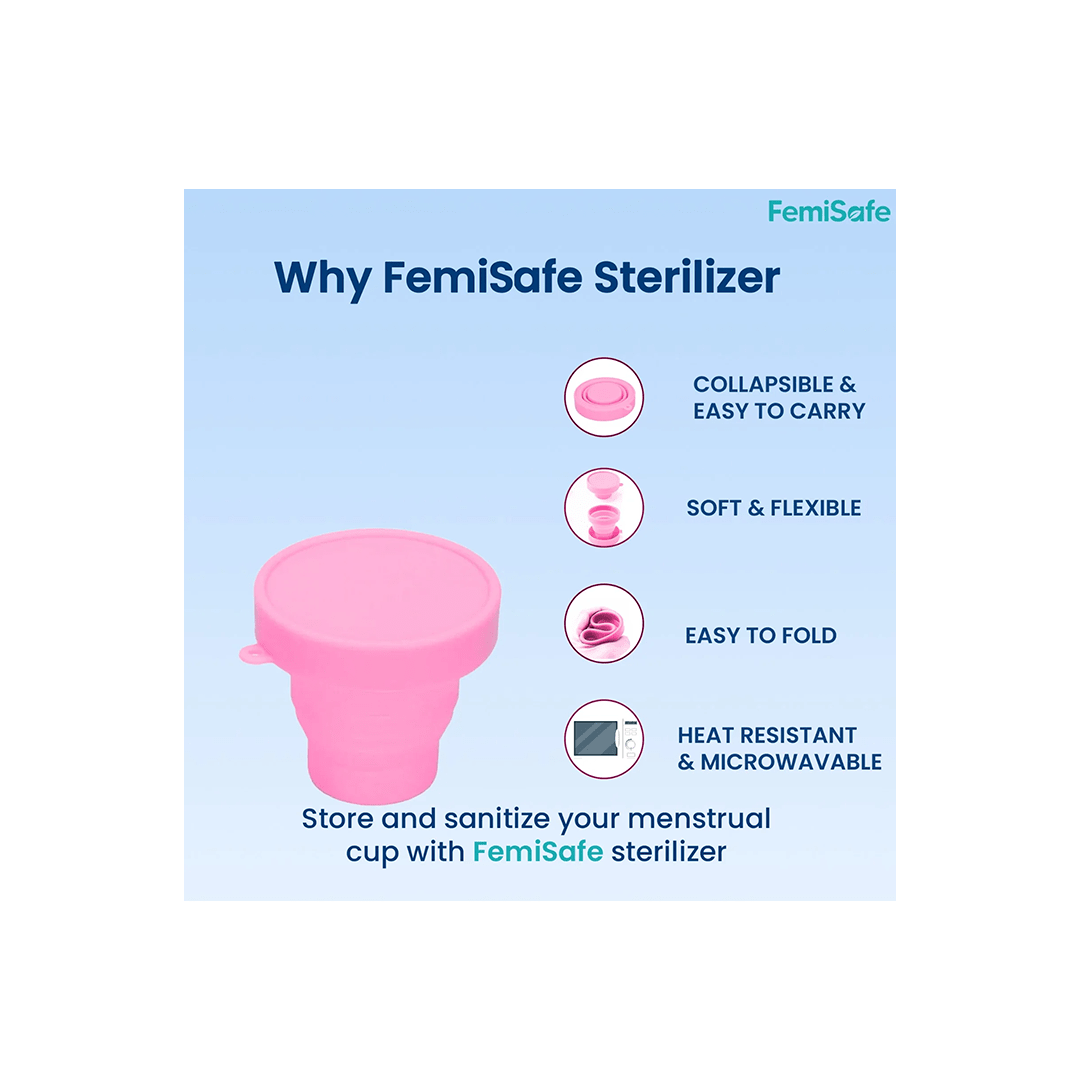 Femisafe Personal Care FemiSafe Sterilizer for Menstrual CUP (Pack of 1)