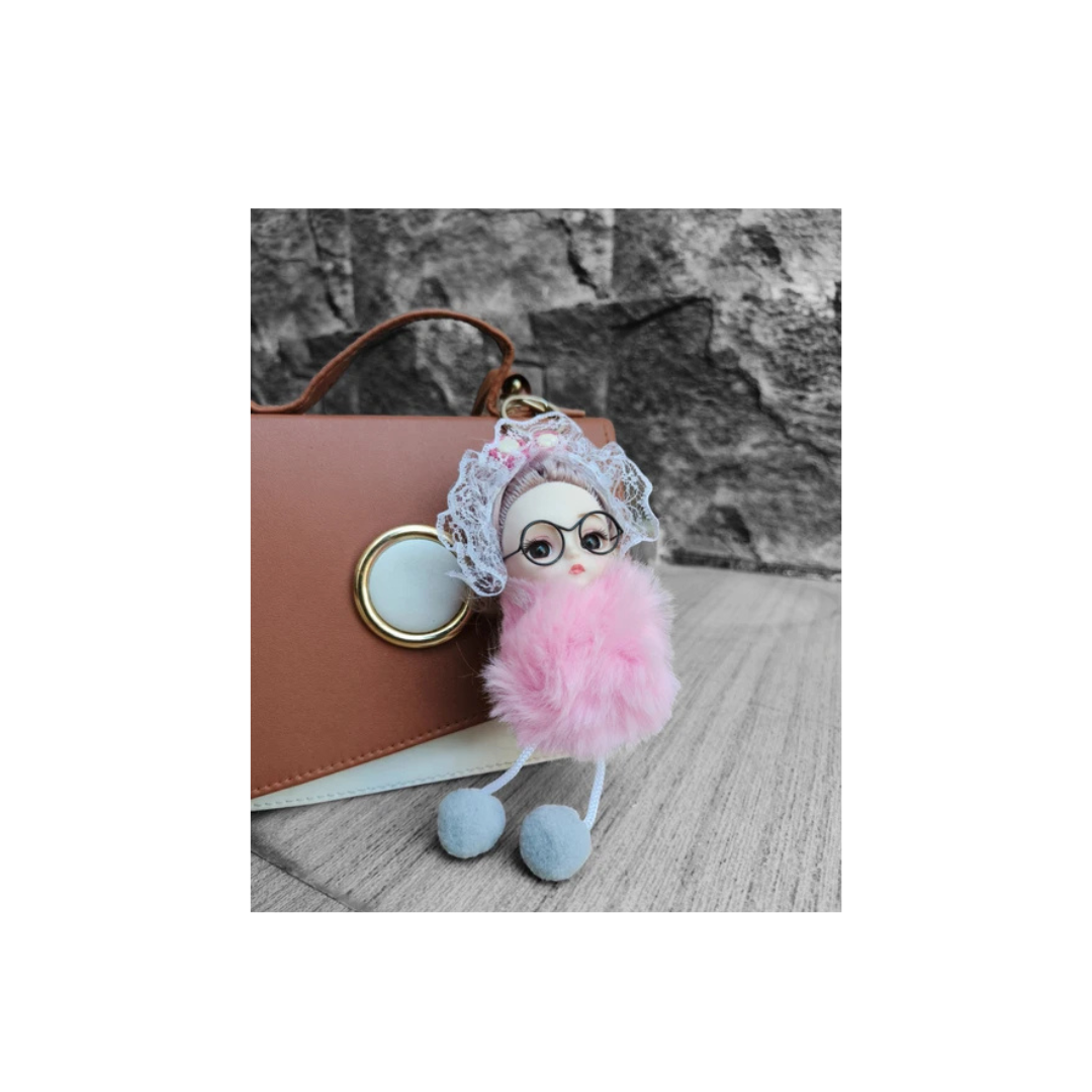 Soft doll key chain