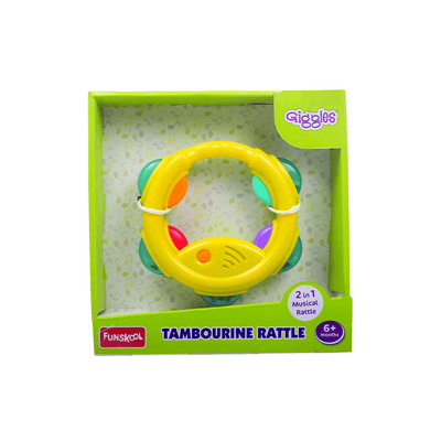 Funskool Toys Funskool Giggles Tambourine Rattle Toy (6 Months+)