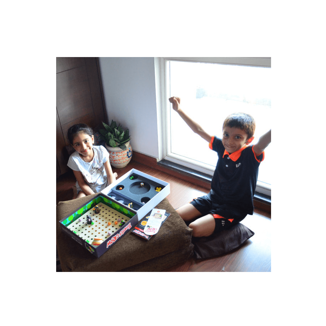 Shumee Toys Shumee Wooden Thirsty Crow Board Game - Fun Family Game Set (4 Years+)