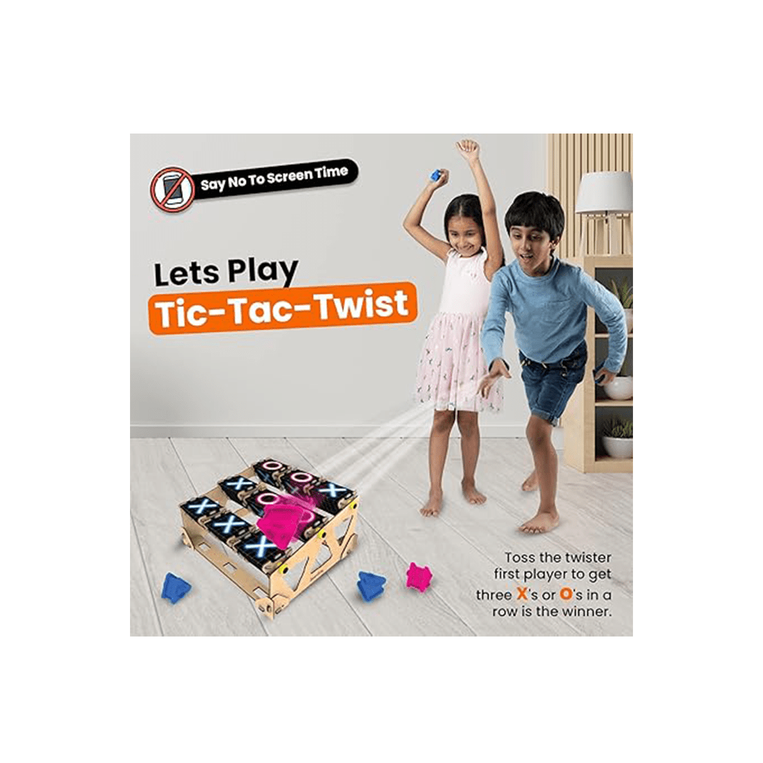 Smartivity Toys Smartivity Tic Tac Twist | DIY STEM Construction Toy( 6 Years+)