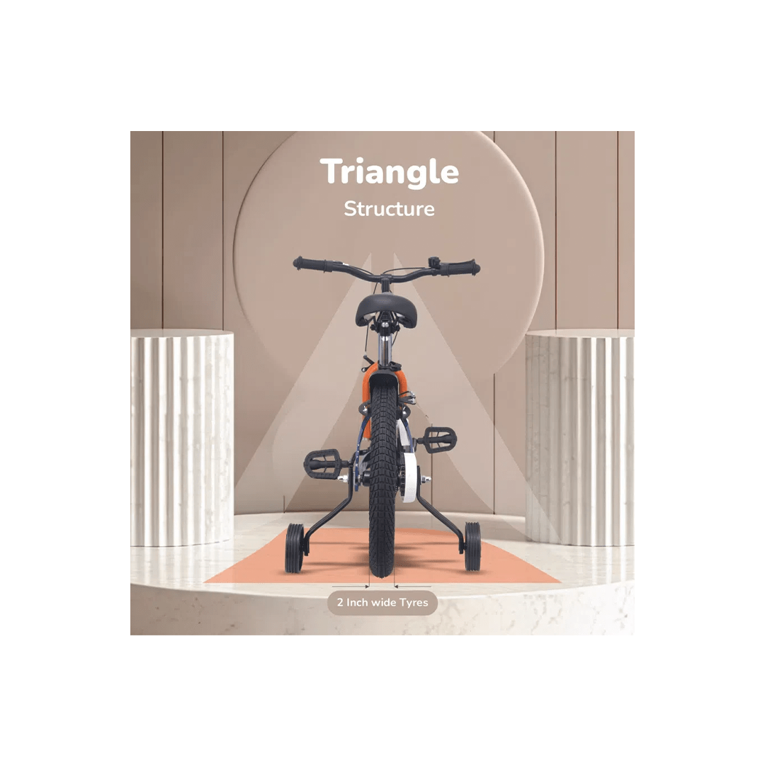 R for Rabbit Ride-ons R For Rabbit Tiny Toes Ryder Bicycle For Kids 14 Inch 90% Plug N Play Installation