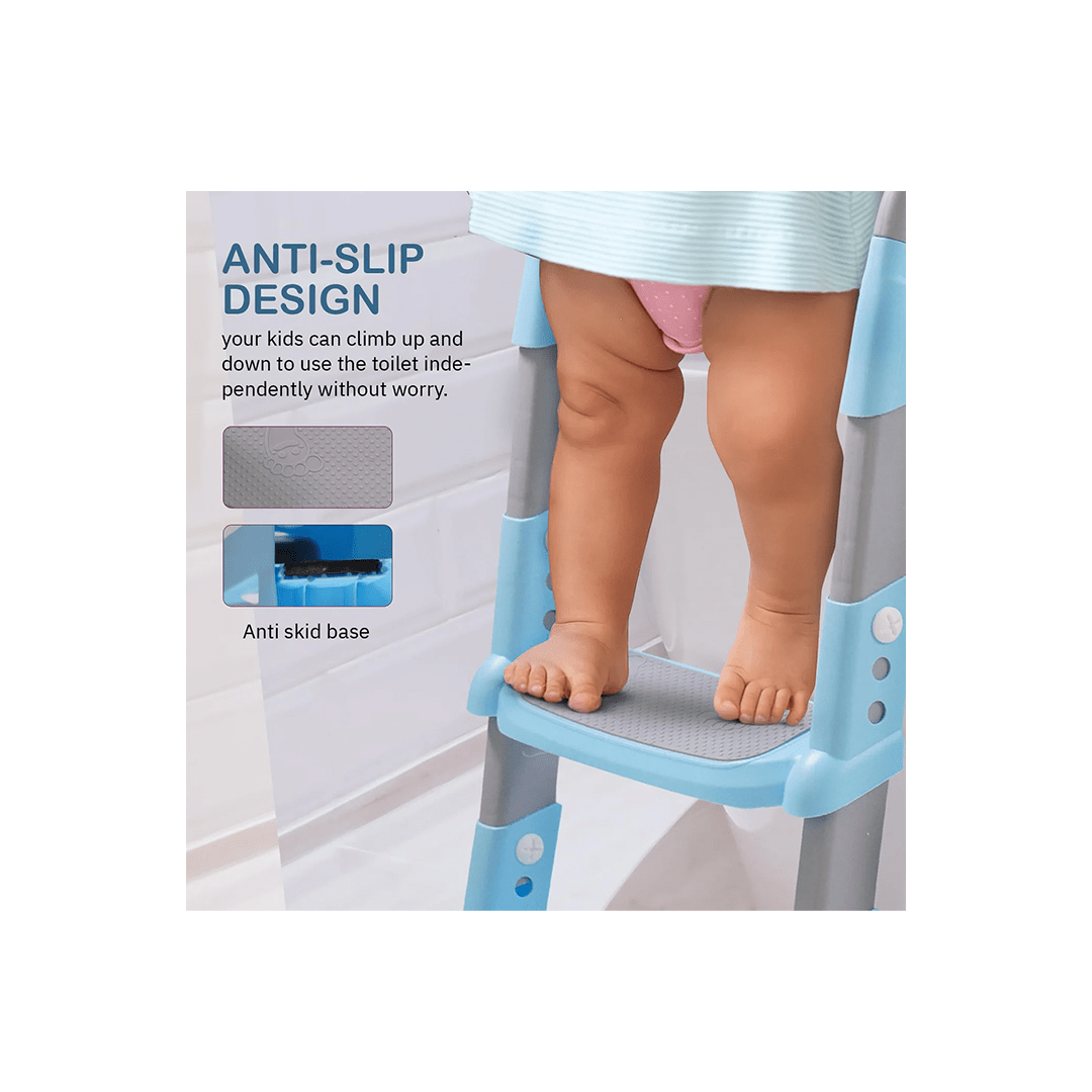 Baybee Baby Care Baybee Aura Western Toilet Potty Seat for Kids with Ladder For Kids