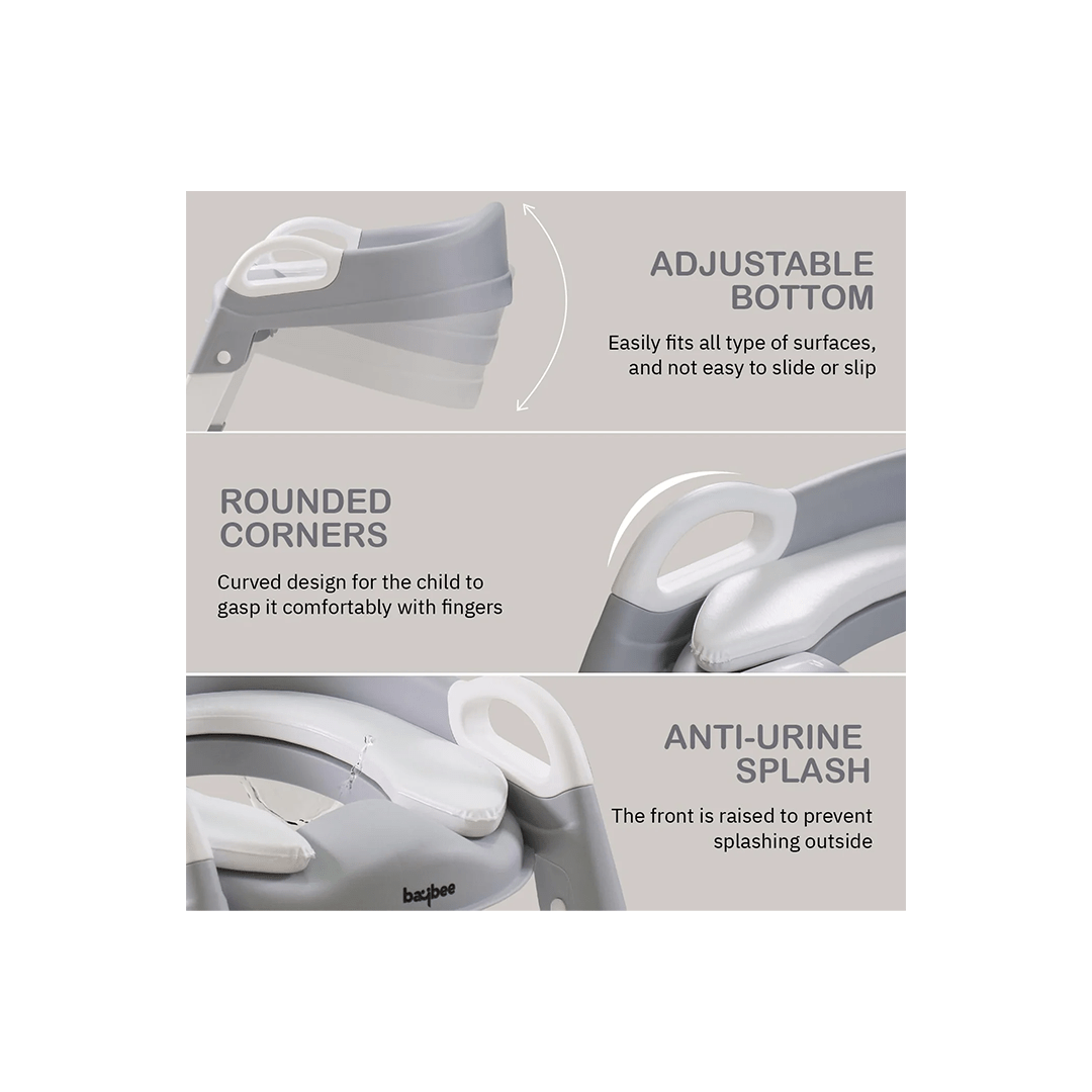 Baybee Baby Care Baybee Aura Western Toilet Potty Seat for Kids with Ladder For Kids