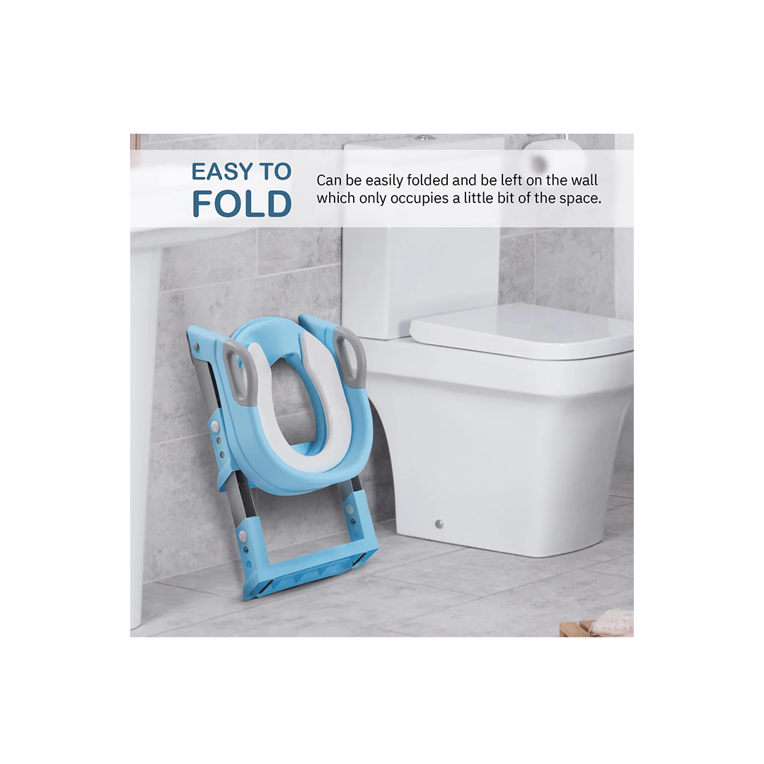 Baybee Baby Care Baybee Aura Western Toilet Potty Seat for Kids with Ladder For Kids