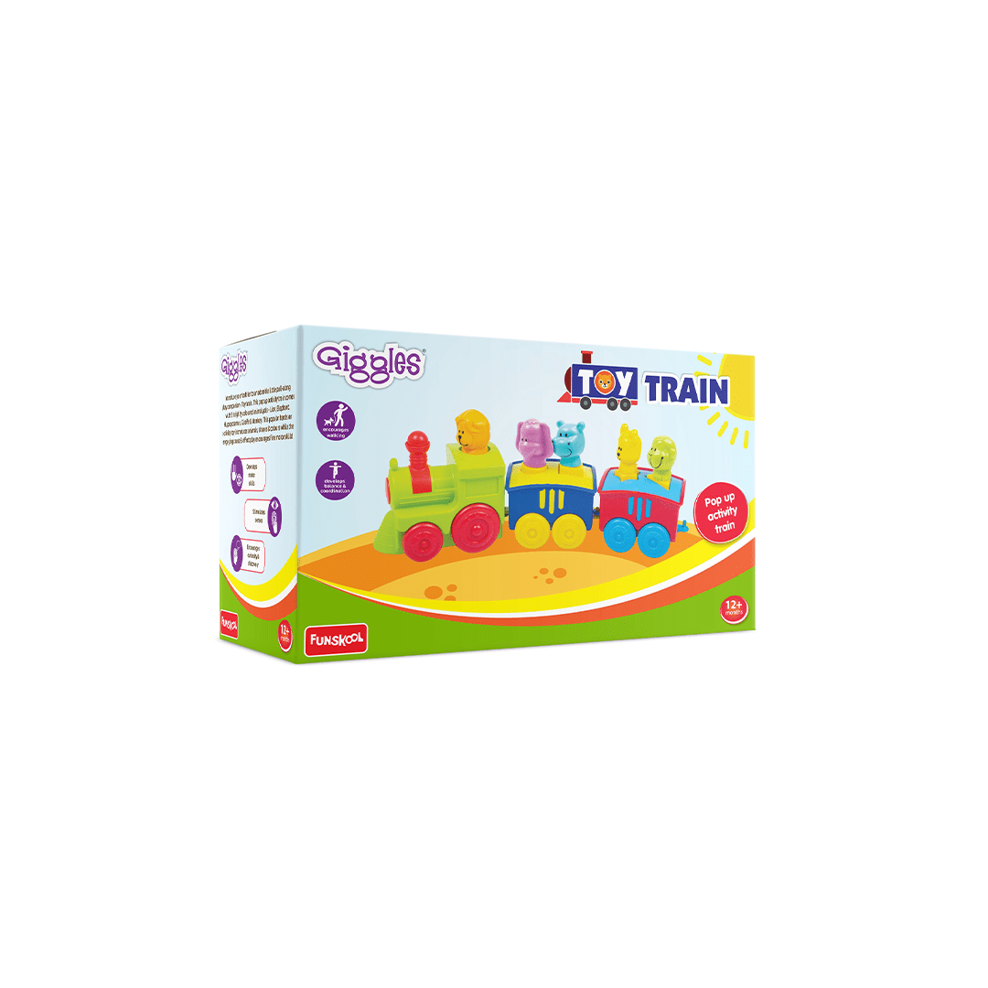 Funskool Toys Funskool Giggles Toy Train (12 Months+)