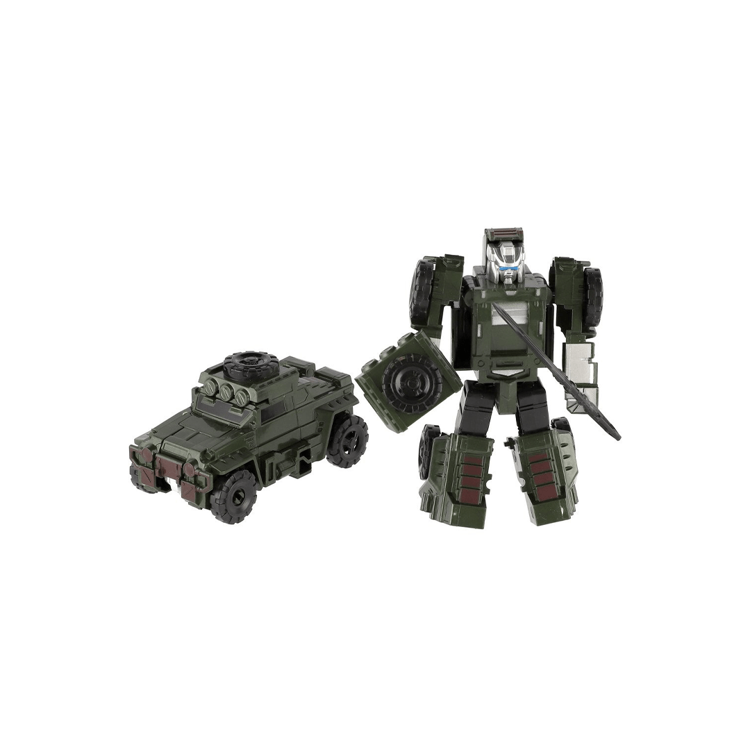 Baan Toys Toys Baan Toys X-Warrior Transformer Car / Military Robot For Kids (3 Years+)