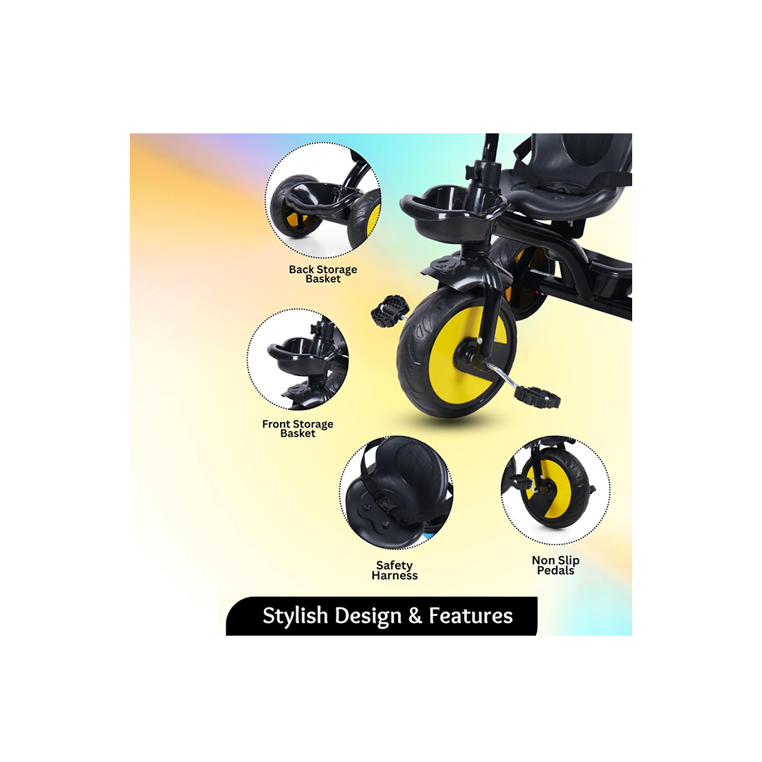 Baybee Trilo Baby Tricycle for Kids | Plug & Play Kids