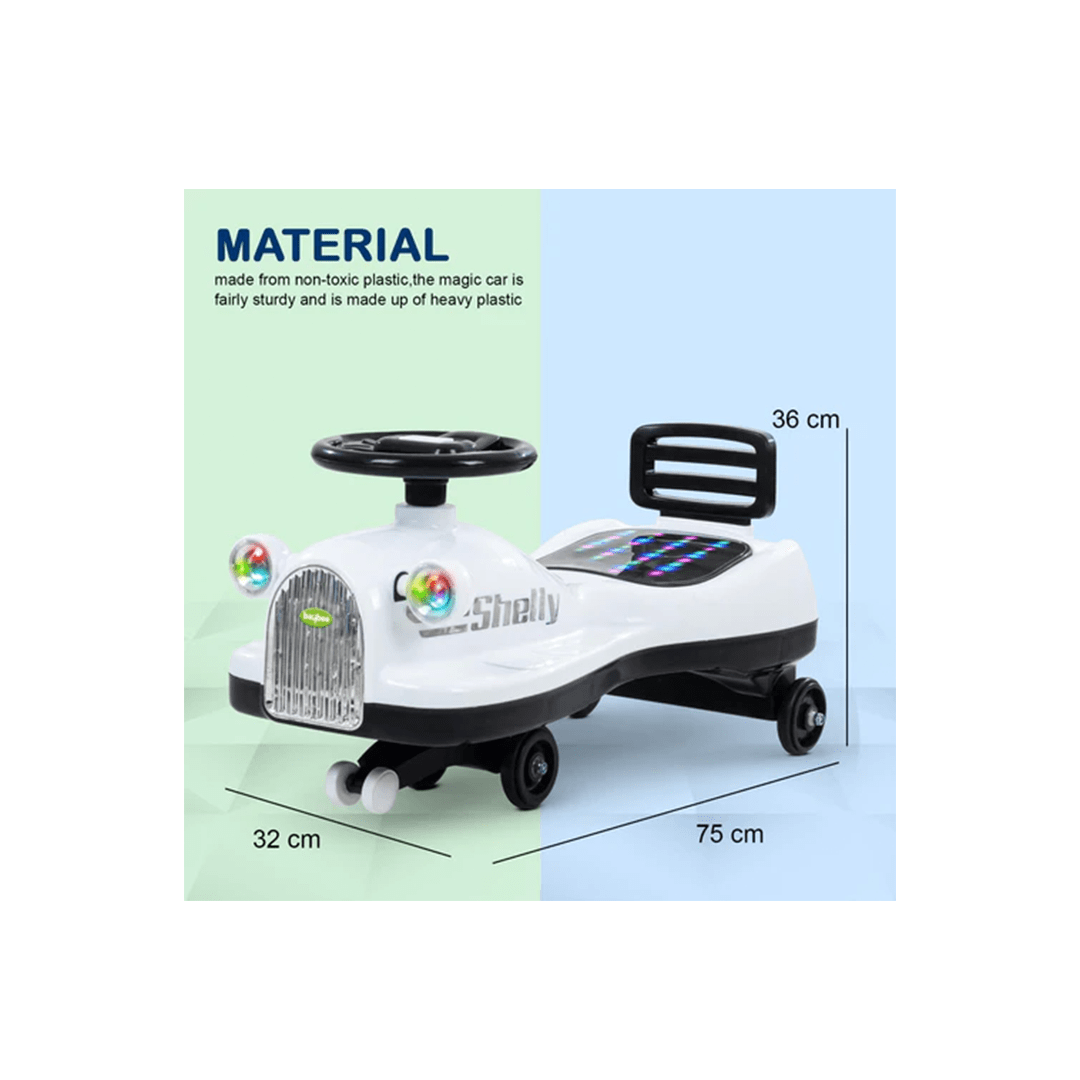 Baybee Ride-ons Baybee Shelly Trio Kids Magic Swing Cars for Kids, Twister Ride on Toy Kids (3-8 Years)